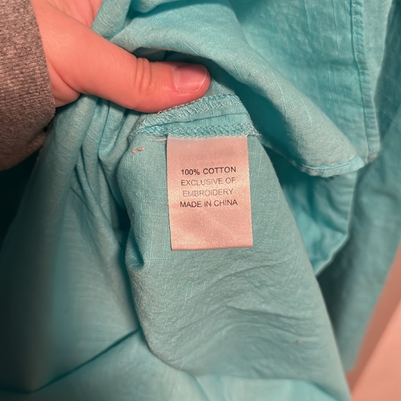 Lilly Pulitzer Elina Slub Tunic Size Medium - Picture 4 of 5